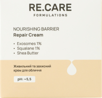 Крем д/обличчя Живильний та захисний 30мл RE.CARE