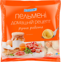 Пельмени замороженные мясные Домашний рецепт Геркулес м/у 600г