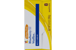 Ahold Gluten Free Blueberry Waffles - 8 CT