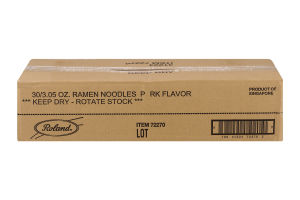 Roland Ramen Noodles Pork - 30 CT