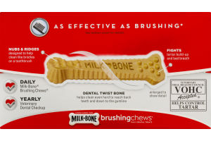 Milk Bone Advanced Oral Care Brushing Chews Mini - 36 CT