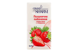 Шарм мило твердПолуничне побачен/маркаК5*70г екопак
