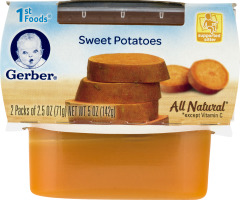 Gerber All Natural 1st Foods Sweet Potatoes - 2 PK