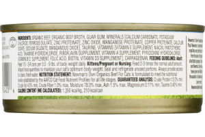 Newman's Own Organics Premium Cat Food Beef