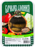 Огірок солоний Бочкові соління ПП Діана-М лоток 750г