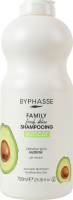 Шампунь для сухого волосся з авокадо Family Fresh Delice Byphasse 750мл