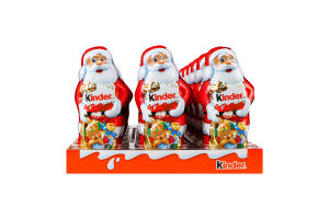 Шоколад фигурный молочный с молочным слоем внутри Kinder м/у 110г
