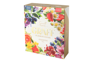 Чай Смакова фантазія Асорті Graff к/у 32х1.5г