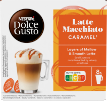 Напиток кофейный Карамель Латте макьято Dolce Gusto Nescafe к/у 145.6г