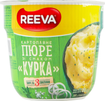 Пюре картофельное быстрого приготовления Курица Reeva ст 40г