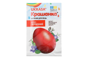 Барвник д/яєць Крашанка червоний 5г арт10029 Украса