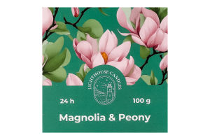 Свічка соєва 100г Magnolia&Peony Light House 1шт