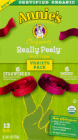 Annie's Homegrown Organic Really Peely Fruit Tape Rolls Strawberry, Berry - 12 CT