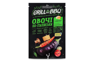 Приправа к картофелю и овощам с сыром Чеддер, орегано и базиликом Овощи по-итальянски Grill&BBQ Pripravka д/п 30г