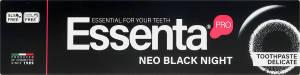 Паста зубная Neo black night Essenta 75мл