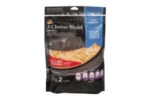 Ahold Finely Shredded Cheese 3 Cheese Blend