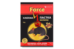 Ловушка для грызунов клеевая большая Force 1шт