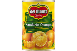 Del Monte Mandarin Oranges in Light Syrup