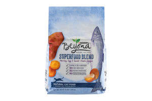 Purina Beyond Natural Cat Food Super Food Blend Herring, Egg & Sweet Potato Recipe