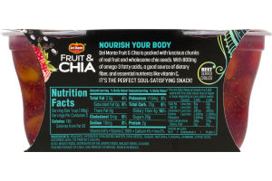 Del Monte Fruit & Chia Peaches In Strawberry Dragon Fruit Flavored Chia - 2 CT