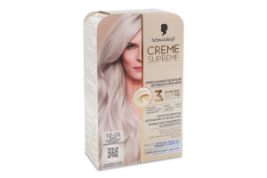 Крем-краска для волос Creme supreme №10-55 Schwarzkopf 1шт