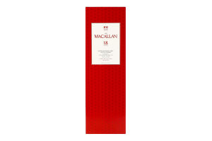 Віскі 0.7л 43% шотландське односолодове 18 років Sherry oak The Macallan к/у