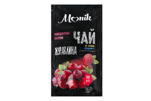 Концентрат напитка Клюква Чай Monik м/у 50г