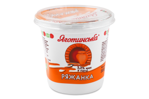 Ряженка 3.2% Яготинська ст 300г