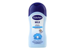 Молочко для детей от рождения для чувствительной кожи с маслом карите и пантенолом Нежный уход Bubchen 200мл