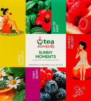 Чай ассорти в пирамидках Sunny moments Tea Moments к/у 32х1.7г