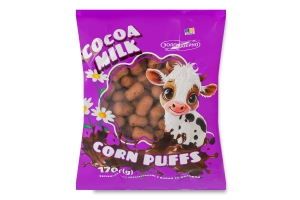 Изделия фигурные неглазированные с какао и молоком Золоте Зерно м/у 170г