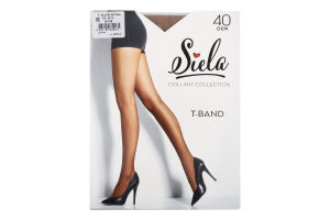 Колготки жіночі Siela T-band 40den 3 glace