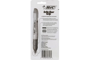 Bic Brite Liner Grip Multi-Use Tip Highlighter - 2 CT