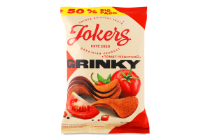 Грінки житньо-пшеничні Томат пікантний Jokers м/у 120г