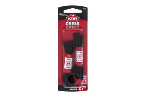 Kiwi 27'' Dress Laces Round Brown - 2 CT