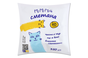 Сметана 20% Mimimilk м/у 350г