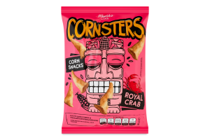 Снеки кукурузные Королевский краб Cornsters Pikolo м/у 100г