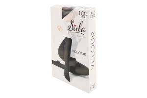 Колготки женские Siela Velour 100den 2 nero