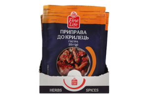 Приправа до крилець гостра Fine Life м/у 20г