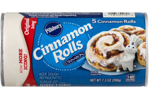 Pillsbury Cinnamon Rolls Cinnabon Original Icing - 5 CT