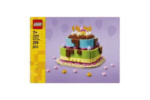 Конструктор для детей от 7лет №40815 Birthday party cake Lego 219эл
