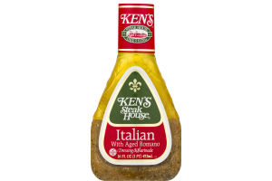 Ken's Steak House Dressing Italian With Aged Romano
