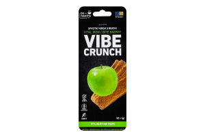 Чипси з яблук хрусткі Vibe crunch Be healthy food лоток 50г