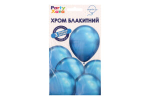 Кулька латексна Хром 3шт в асортименті 1111 Паті Хата