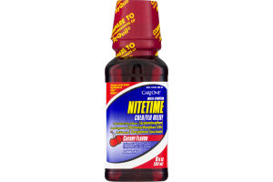 CareOne Multi-Symptom Nitetime Cold/Flu Relief Cherry