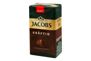 Кава натуральна смажена мелена Kraftig Jacobs м/у 225г