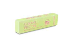 Батончик протеиновый с карамелью с подсластителями Caramel protein Green Chef к/у 45г