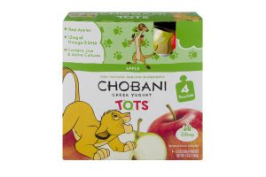 Chobani Tots Greek Yogurt Apple - 4 CT