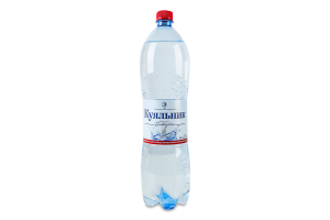 Вода минеральная сильногазированная лечебно-столовая Ca Mg Куяльник п/бут 1.5л