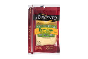 Sargento Reduced Fat Provolone Cheese Slices - 10 CT